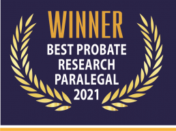 Image of Best Probate Research Paralegal 2021
